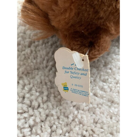 Vintage 1982 R. Dakin &‎ Co. Brown Plush RARE 18" Collectible w/ original tag - Picture 6 of 8